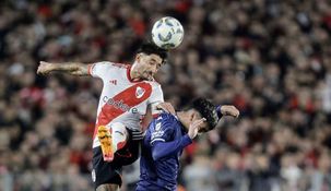 River igualó 1 a 1 con Huracán.