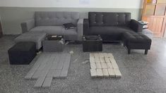 Dentro de los sillones había 47 kilos de cocaina. Dentro de los sillones había 47 kilos de cocaina.