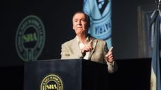 Schiaretti en el predio de La Rural.&nbsp;