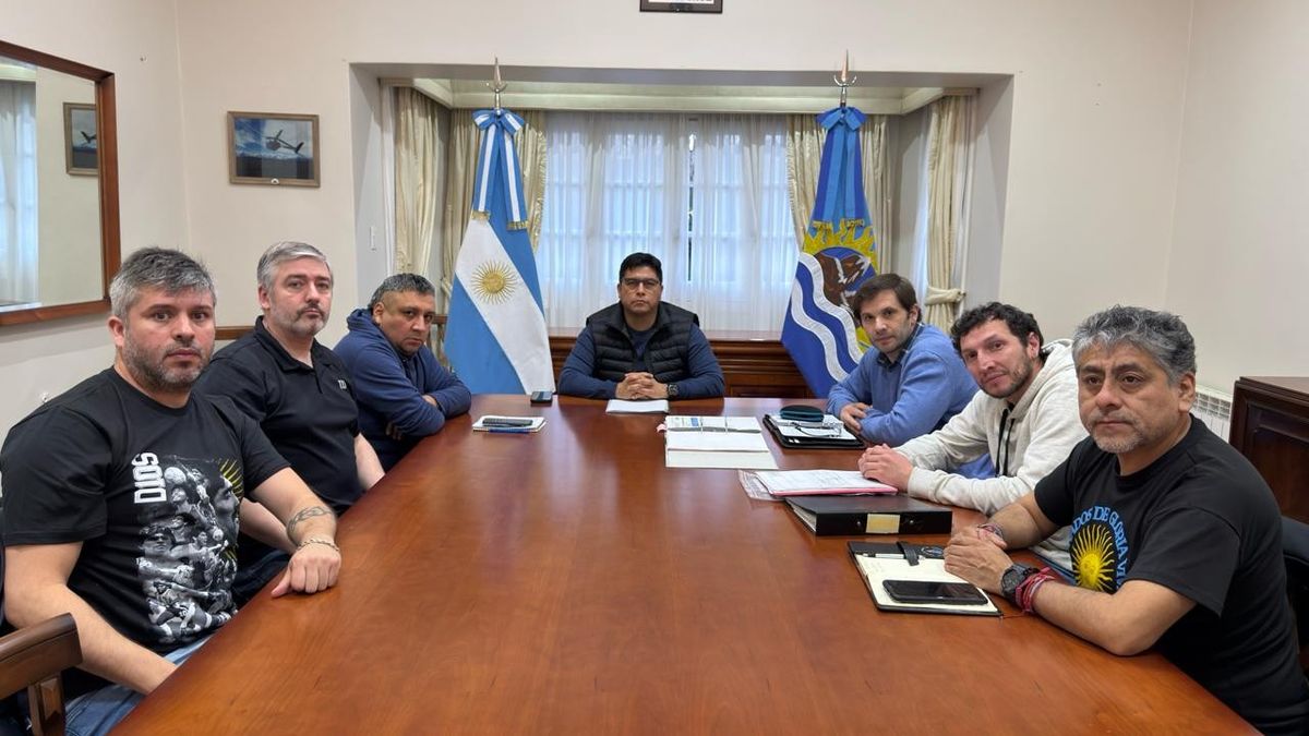 Claudio Vidal acordó con los gremios de YCRT inversiones estratégicas para la Cuenca Carbonífera de Río Turbio