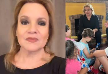 Lucía Galán pidió ayuda para una niña de 11 años del Hogar Pimpinela.
