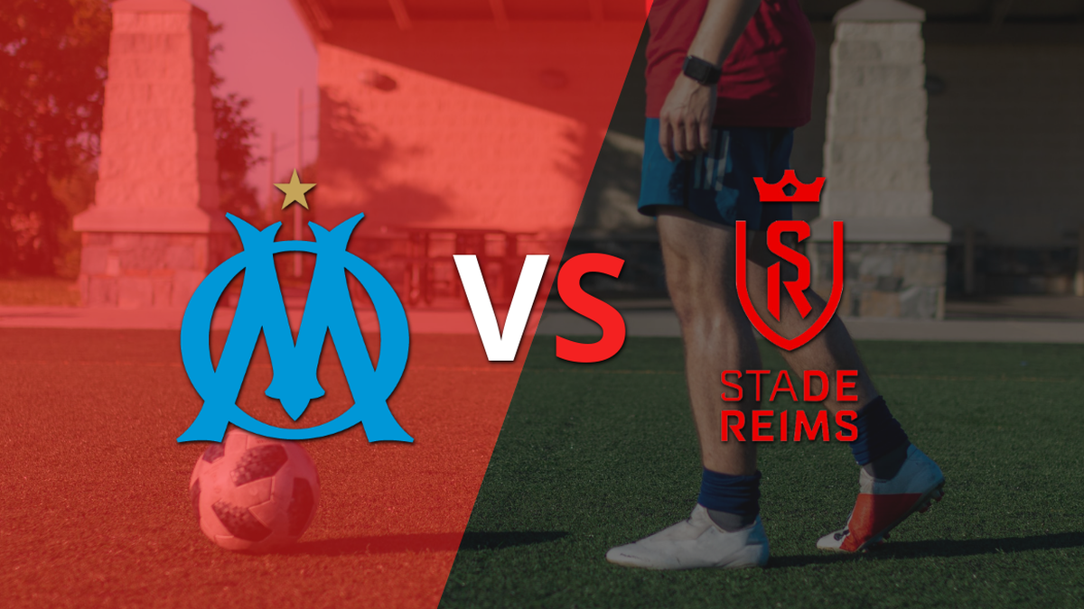 Vibrante 2-2 entre Olympique de Marsella y Stade de Reims