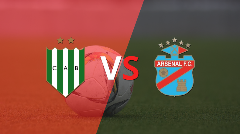 Banfield y Arsenal igualaron sin goles en el marcador