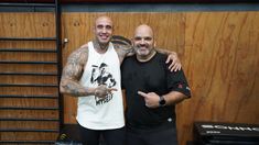 La Roca junto a Rubén. La Roca junto a Rubén.