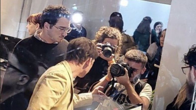 Tanto Adorni como Milei defendieron a Santiago Caputo. Tanto Adorni como Milei defendieron a Santiago Caputo.