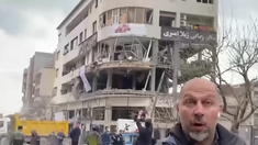 El medio Al Araby mostró los daños que sufrió el edificio donde funciona en Teherán. El medio Al Araby mostró los daños que sufrió el edificio donde funciona en Teherán.