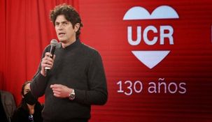 El senador radical Martín Lousteau.