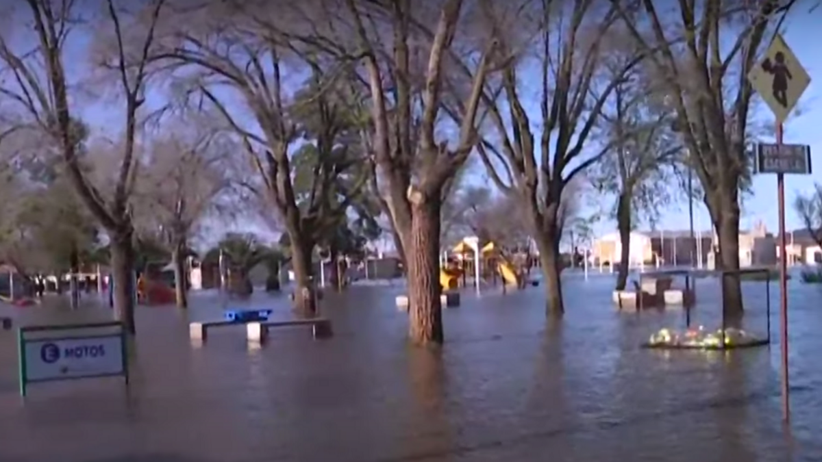La tormenta de Santa Rosa dejó inundaciones y evacuados en Santa Fe: María Teresa, la localidad más afectada