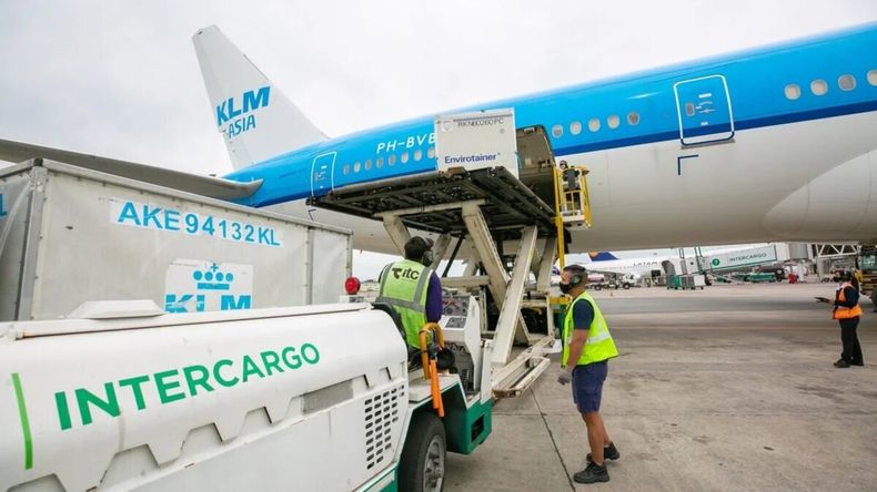 Aeroparque Internacional Jorge Newbery de la Ciudad de Buenos AIres.