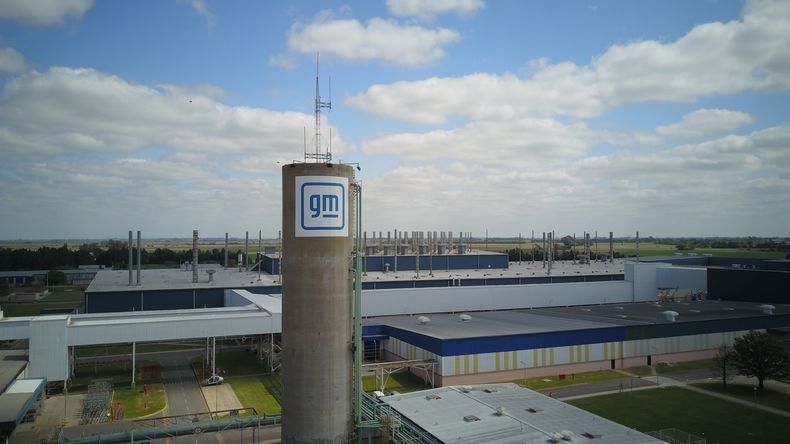 La planta de General Motors está virtualmente paralizada.