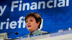 La directora gerente del Fondo Monetario Internacional, Kristalina Georgieva. La directora gerente del Fondo Monetario Internacional, Kristalina Georgieva.