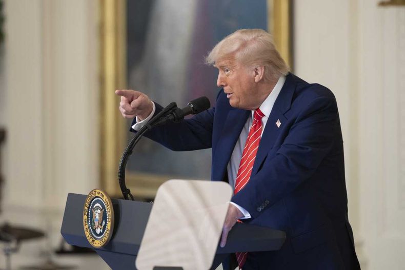 El presidente de Estados Unidos, Donald Trump.