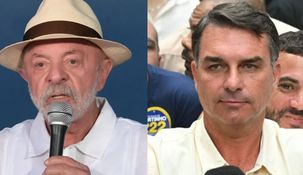 Lula da Silva habló de la fuga de Flávio Bolsonaro durante un acto por su cumpleaños número 81.&nbsp;