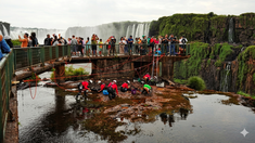 Ladisminución del caudal del Iguazú expuso 400 kilos de monedas.&nbsp;