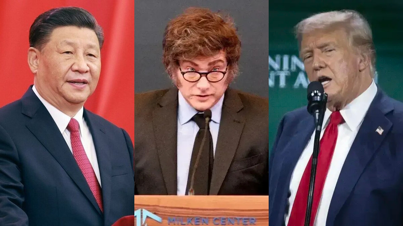 Donald Trump y el pedido a Milei: debilitar las relaciones con China. 