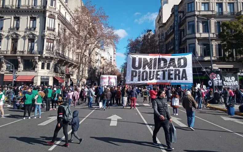 Movilizaciones y cortes en los principales accesos a Capital Federal&nbsp;