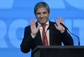 Luis Caputo, ministro de Economía.