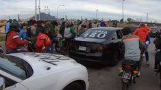 Así llegó L-Gante al velatorio de El Noba Así llegó L-Gante al velatorio de El Noba