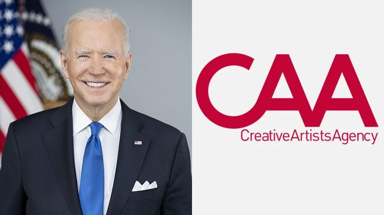 Joe Biden firmó con una reconocida agencia de Hollywood.