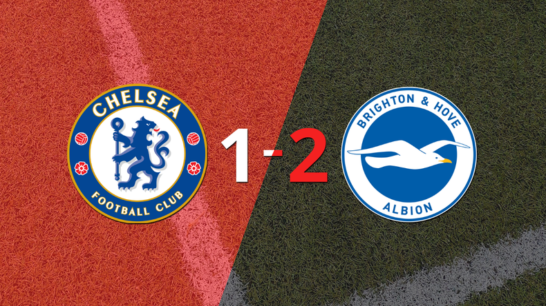 Brighton and Hove sacó el triunfo 2-1 en su visita a Chelsea