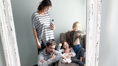 La segunda coincidencia del nacimiento de Filipa con Jazmín de Grazia La segunda coincidencia del nacimiento de Filipa con Jazmín de Grazia