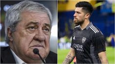 Ameal mostró su enojo con Rossi. Ameal mostró su enojo con Rossi.