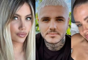 La empresaria, el futbolista y la actriz atraviesan una nueva disputa.