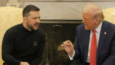Tensa discusión entre Trump y Zelenski en la Casa Blanca. Tensa discusión entre Trump y Zelenski en la Casa Blanca.