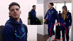 Una compañía de Irlanda chicaneó al futbolista inglés Declan Rice. Una compañía de Irlanda chicaneó al futbolista inglés Declan Rice.