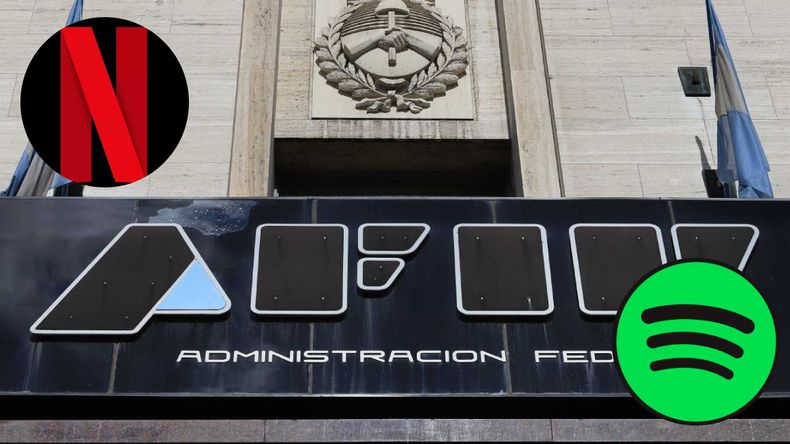 El trámite en la AFIP para pedirla devolución de las percepciones por los impuestos de Netflix y Spotify.