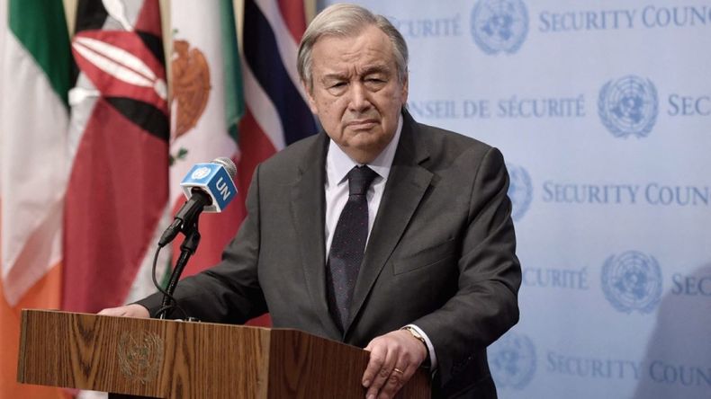 Antonio Guterres.