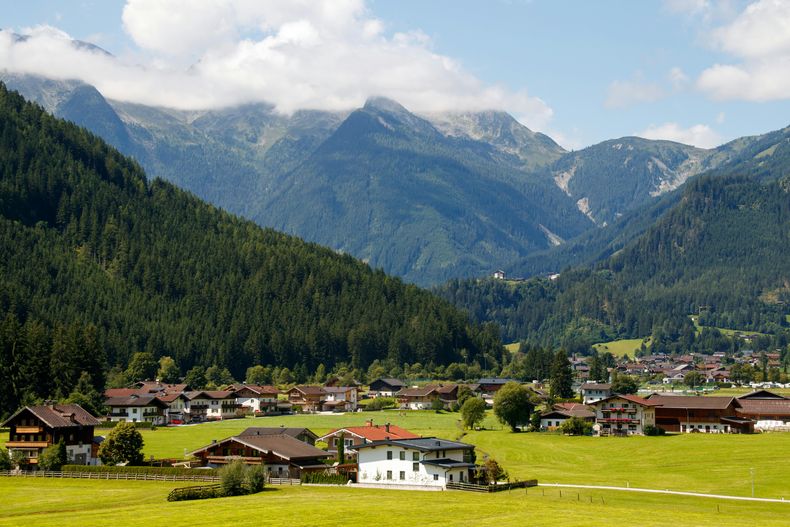 Los Alpes, Tirol, Austria
