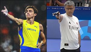 El sueco Duplantis imitó al turco Dikec.&nbsp;