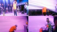 VIDEO: El Pepo sufrió un accidente en un recital en Bahía Blanca VIDEO: El Pepo sufrió un accidente en un recital en Bahía Blanca