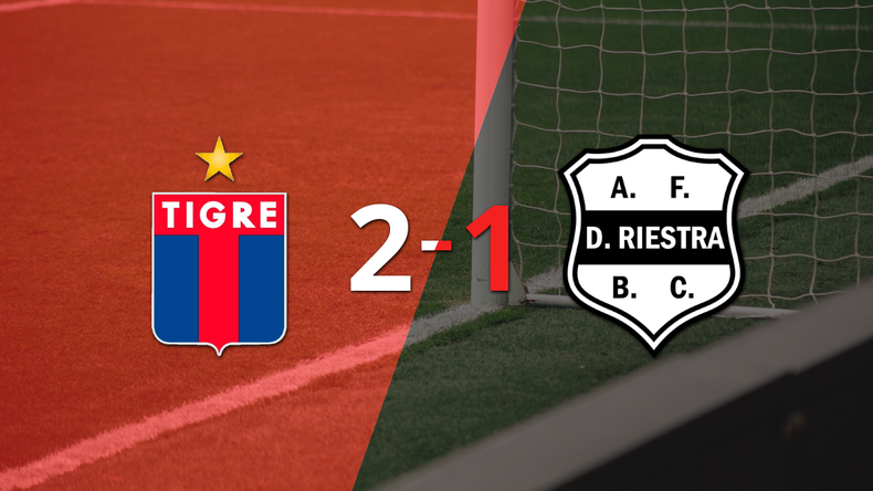 Tigre se lo dio vuelta a Dep. Riestra y le ganó 2 a 1