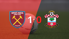 apretada victoria de west ham united frente a southampton