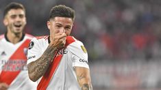 El jugador de 21 años mostró su cariño al club de Núñez. El jugador de 21 años mostró su cariño al club de Núñez.