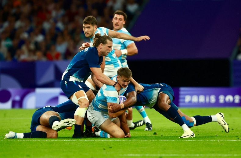 Los Pumas seven perdieron con Francia y quedaron sin chances de medalla en los Juegos Olímpicos de París.