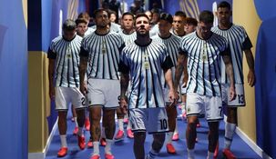 Los compañeros de Lionel no se tomaron la fake a la ligera.