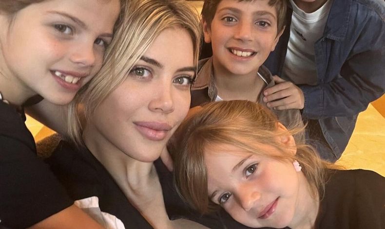 Wanda Nara se reencontró con sus hijos en Estambul y recibió un comentario muy especial de parte de Maxi López.
