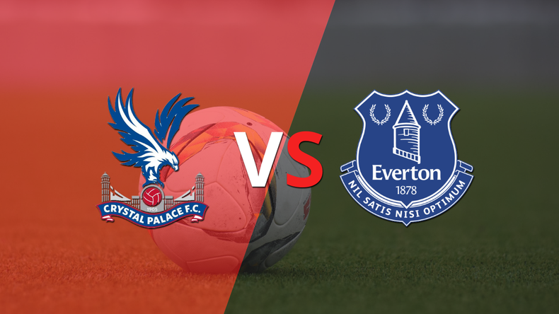 Cero a cero terminó el partido entre Crystal Palace y Everton
