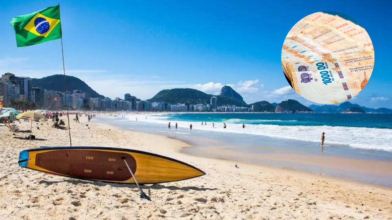 El joven reveló los precios de Brasil en reales y en dólares.