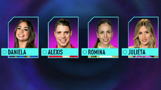 Gran Hermano 2022: Daniela, Alexis, Romina y Julieta. Gran Hermano 2022: Daniela, Alexis, Romina y Julieta.