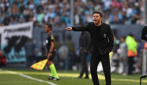 El Muñeco dirigió su último juego oficial al frente de River.