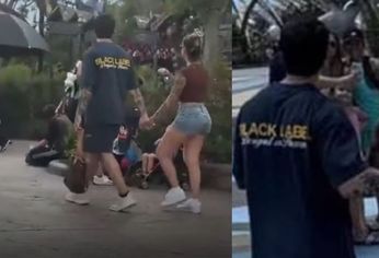 Se vio al streamer y a la tiktoker paseando de la mano.