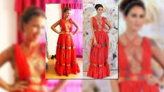 Dos mujeres con el mismo vestido: Flor Peña ayer, Silvina Luna antes Dos mujeres con el mismo vestido: Flor Peña ayer, Silvina Luna antes