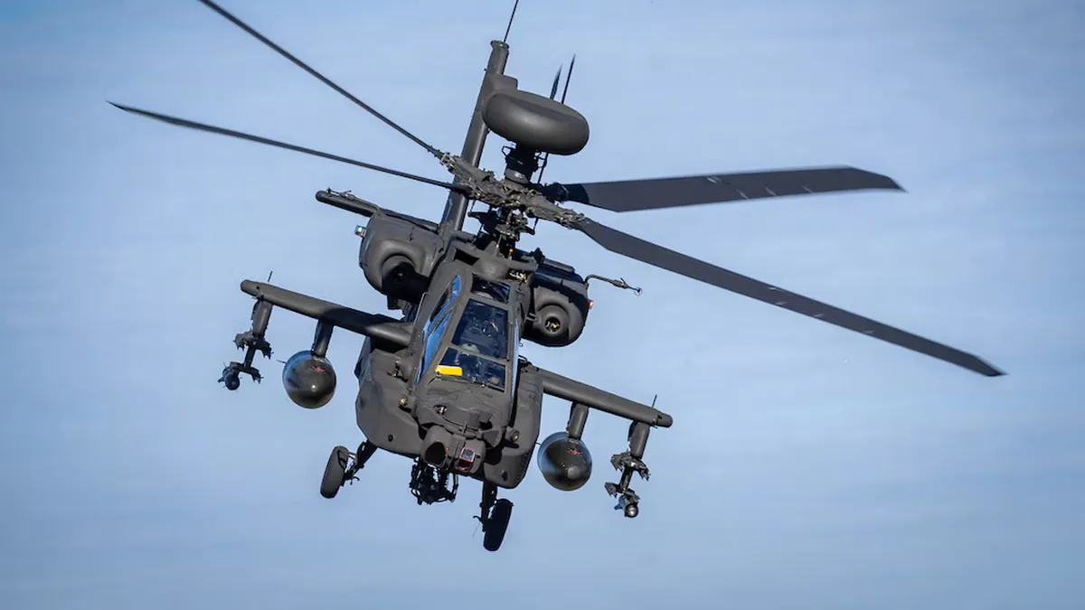 Tensión en Medio Oriente: un helicóptero de Estados Unidos e