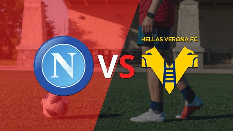 Sin muchas emociones, Napoli y Hellas Verona empataron 0-0