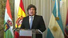 Milei brindó un discurso donde destacó su gestión. Milei brindó un discurso donde destacó su gestión.