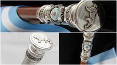 El bastón presidencial que Adrián Pallarols le hizo a Javier Milei